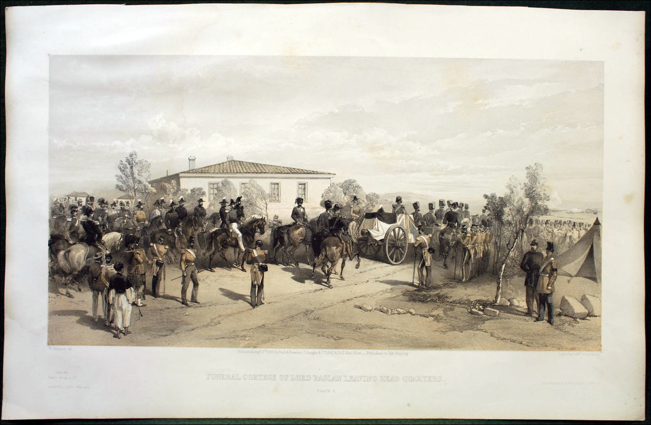 Крымская война, литография Уильяма Симпсона