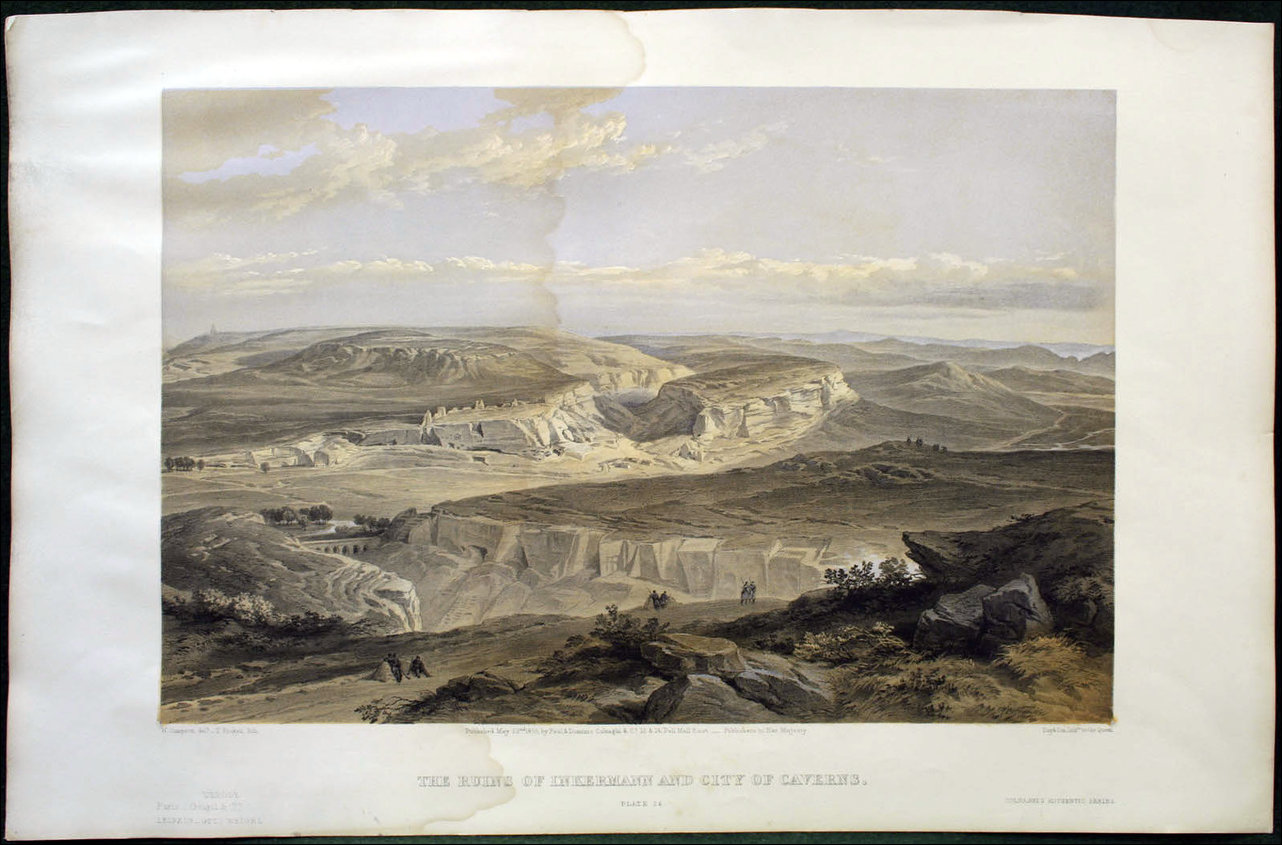 Крымская война, литография Уильяма Симпсона