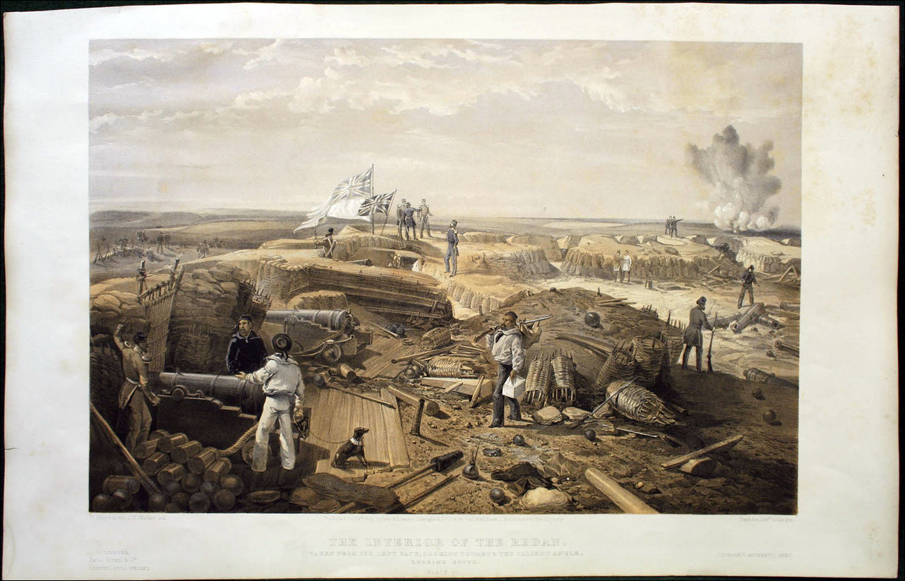 Крымская война, литография Уильяма Симпсона