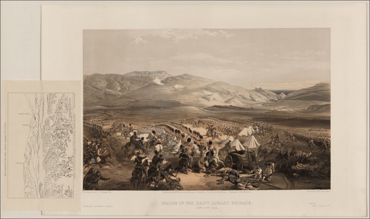 Крымская война, литография Уильяма Симпсона