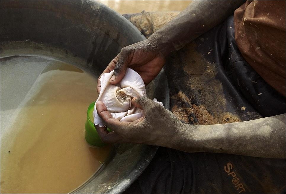 Добыча золота в Южном Судане