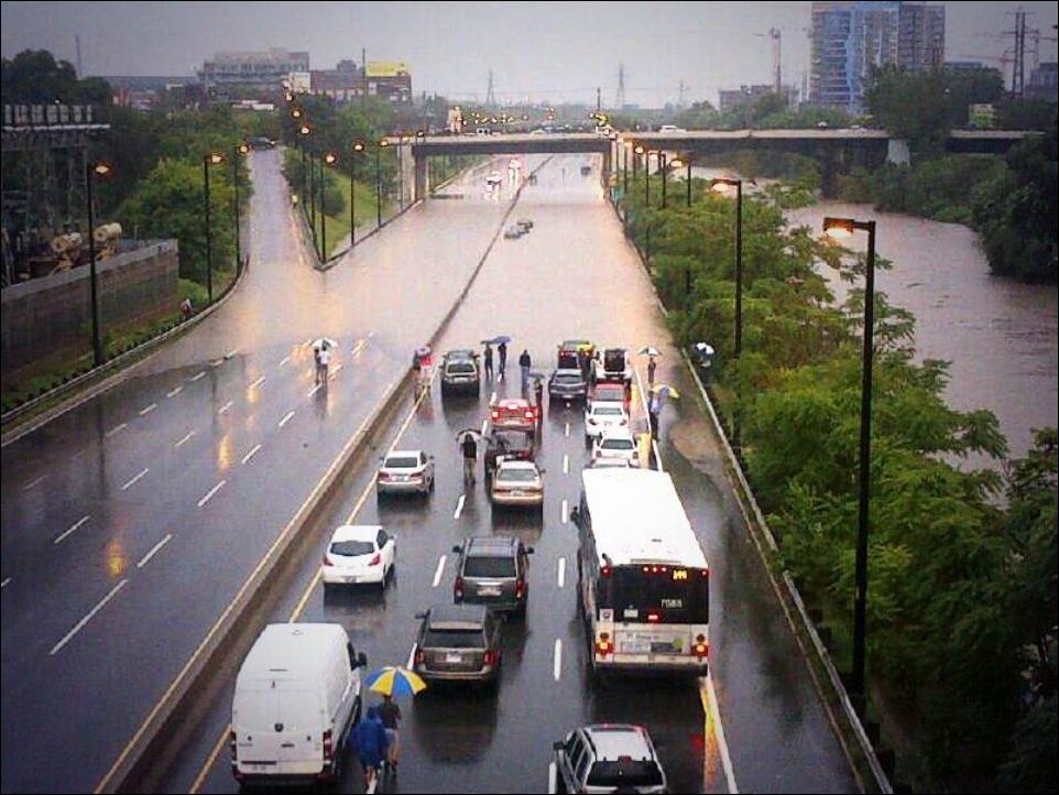 Наводнение в Торонто