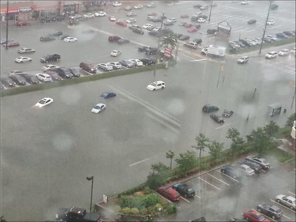 Наводнение в Торонто