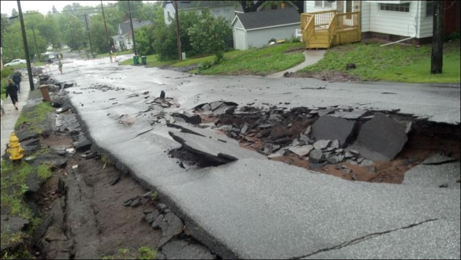 наводнение в Дулуте