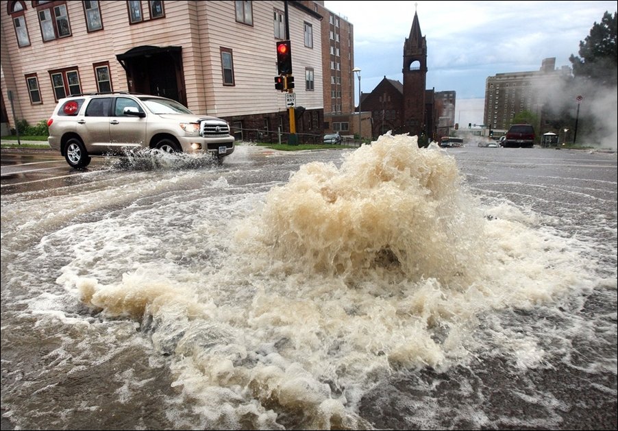 наводнение в Дулуте