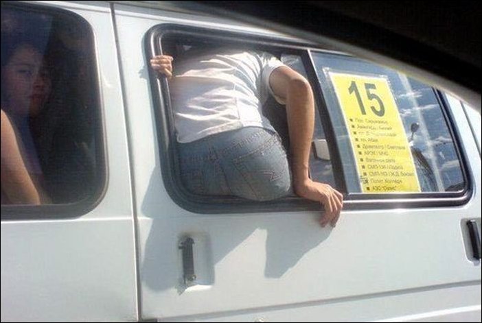 Приколы в маршрутках
