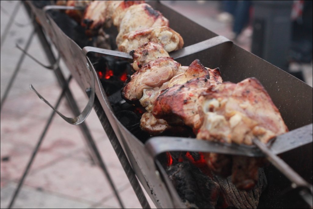 Самый большой шашалык