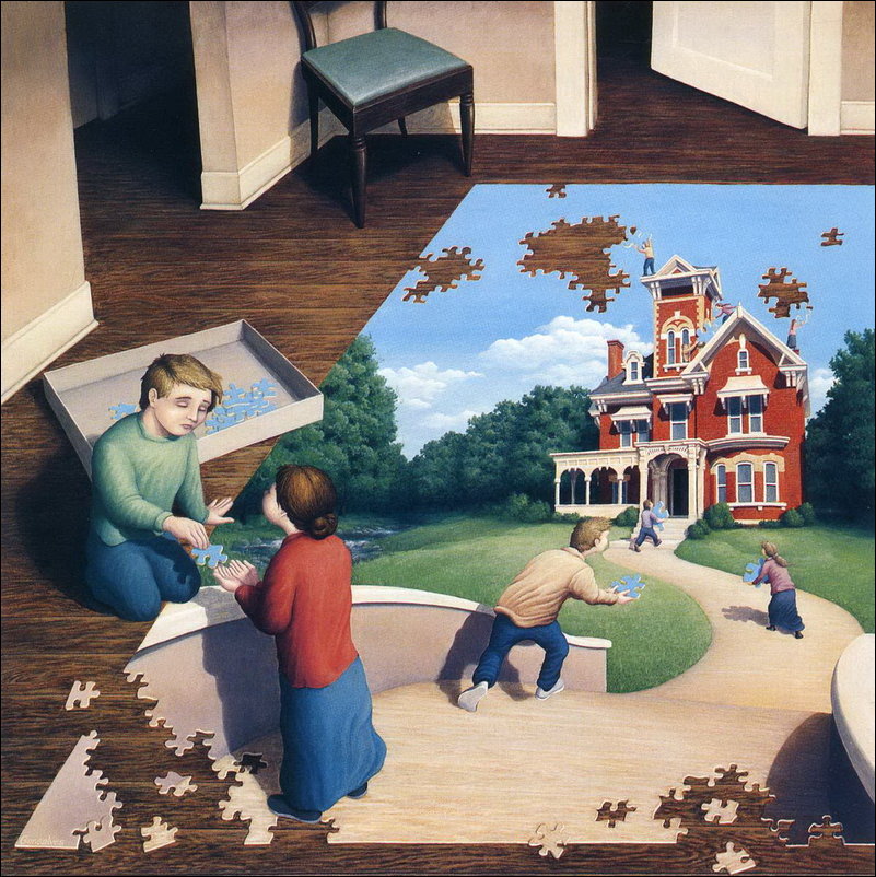 Сюрреалистичные картины Роба Гонсалвеса