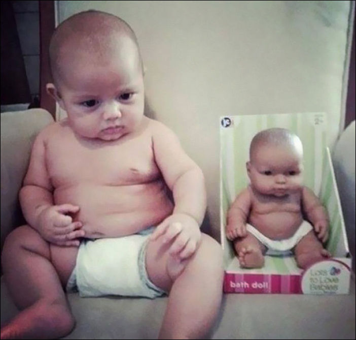 Дети и куклы