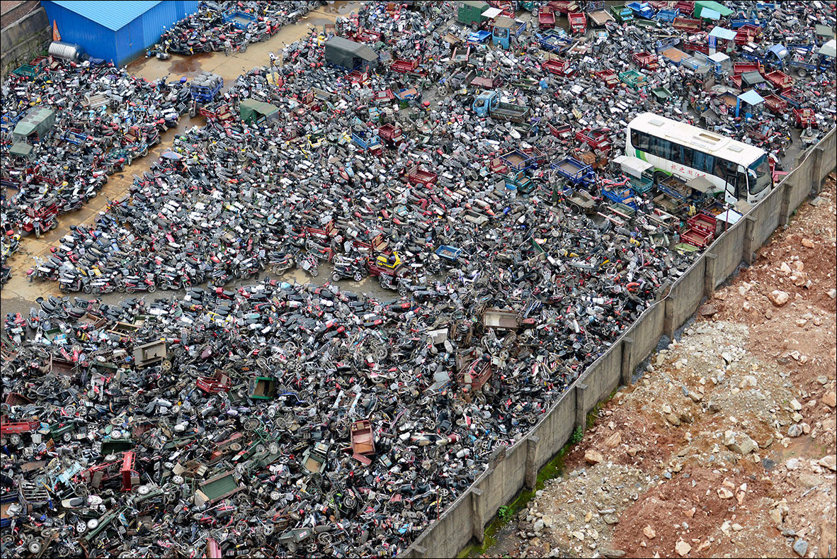 Свалка автомобилей