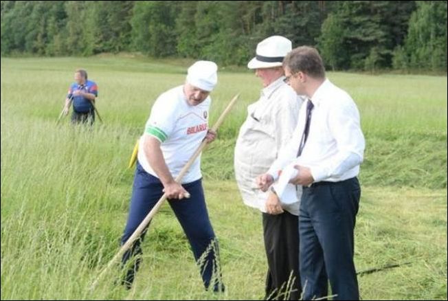 Депардье в гостях у Лукашенко