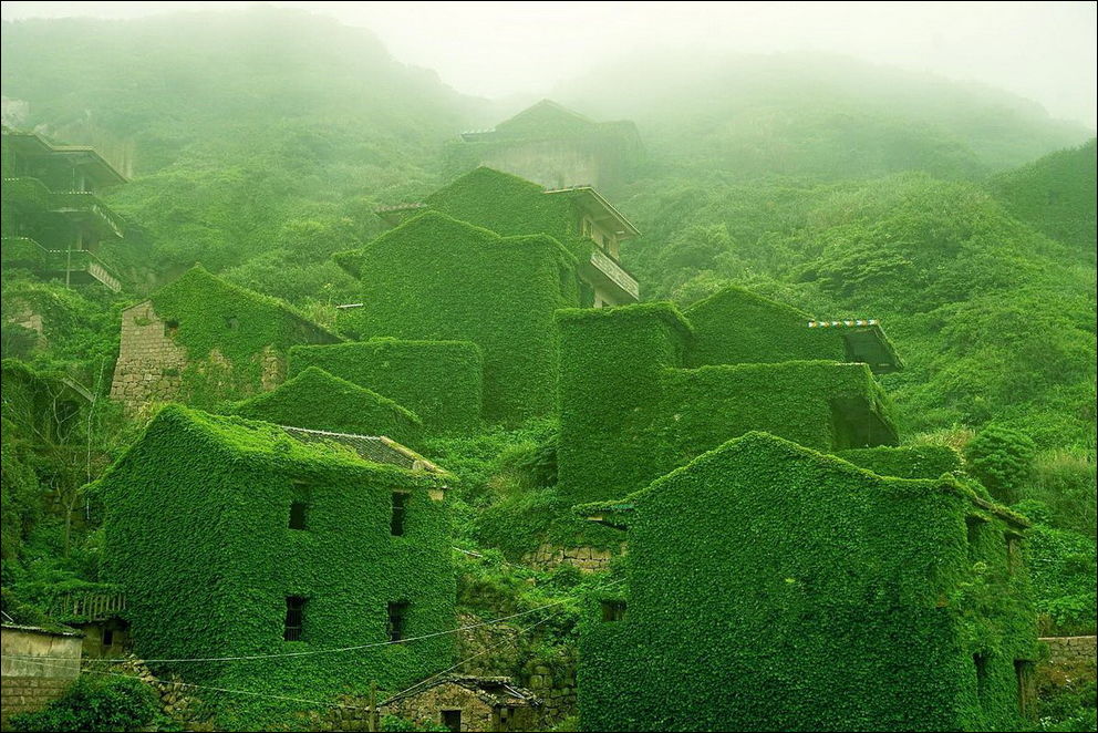 Заброшеная деревня в Китае