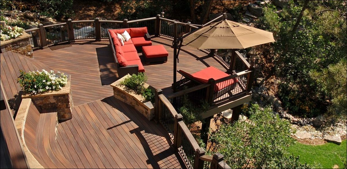 Дизайн террасы