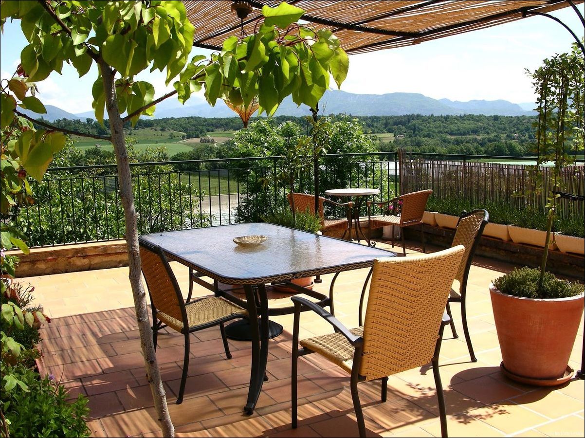 Дизайн террасы