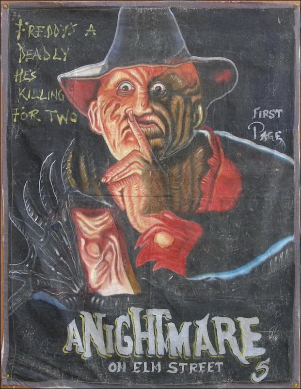 Африканские афиши голливудских фильмов