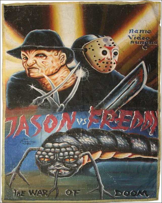 Африканские афиши голливудских фильмов