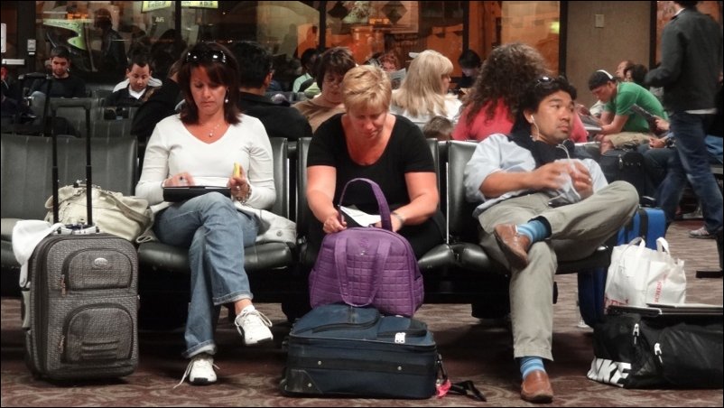 Розетки в аэропортах