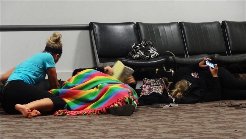 Розетки в аэропортах