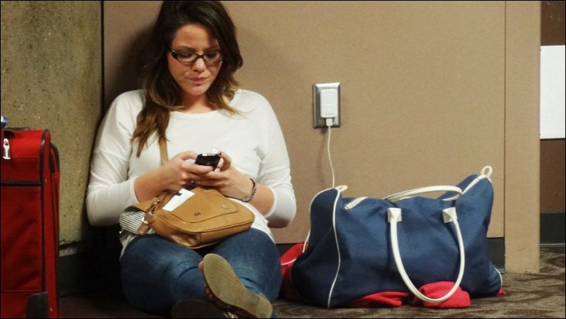 Розетки в аэропортах