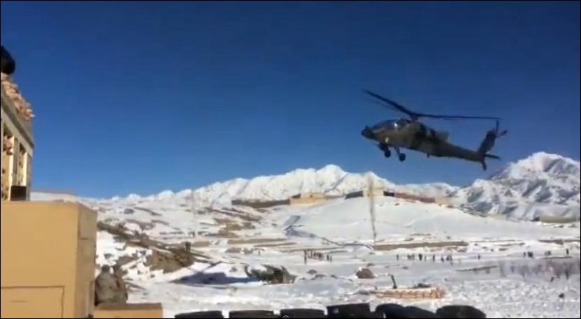 Крушение вертолета в Афганистане