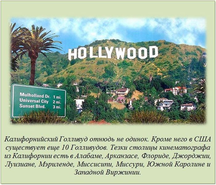 Интересные факты о разном