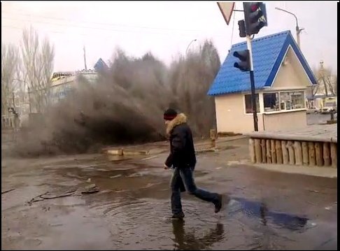 Гейзер из фекалий