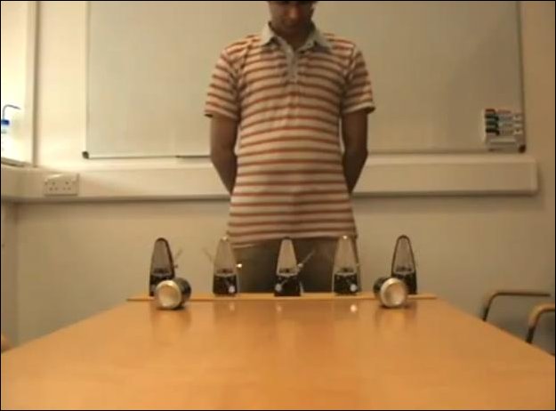 Как синхронизировать метрономы