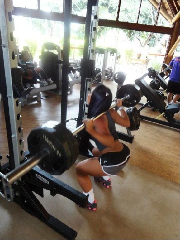 Девушки и спорт