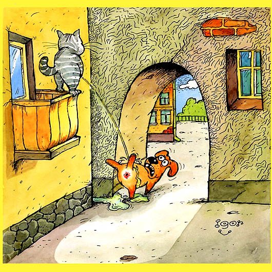 Карикатуры Игоря Варченко