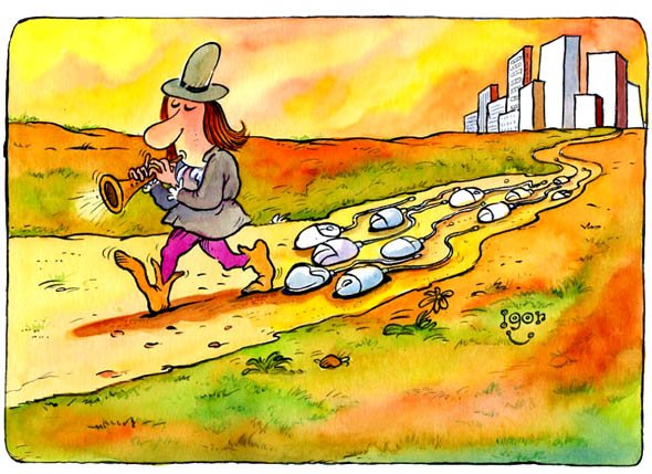 Карикатуры Игоря Варченко