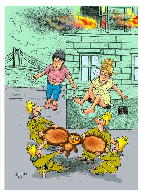 Карикатуры Игоря Варченко