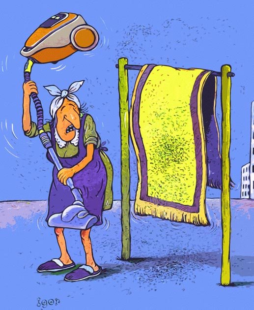 Карикатуры Игоря Варченко