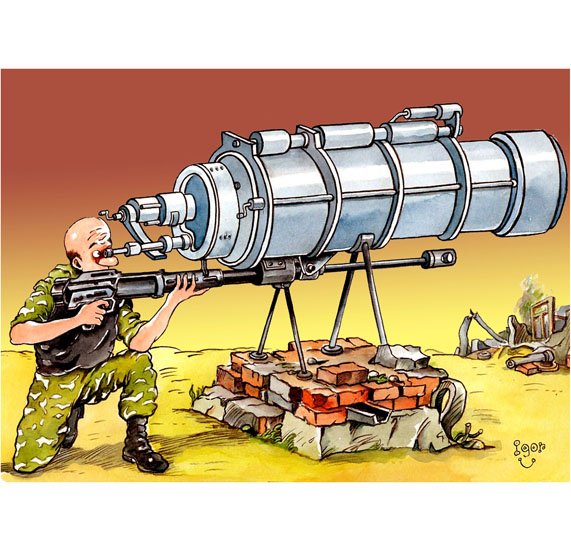 Карикатуры Игоря Варченко