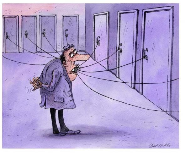 Карикатуры Игоря Варченко