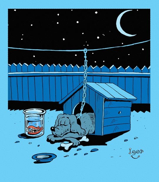 Карикатуры Игоря Варченко