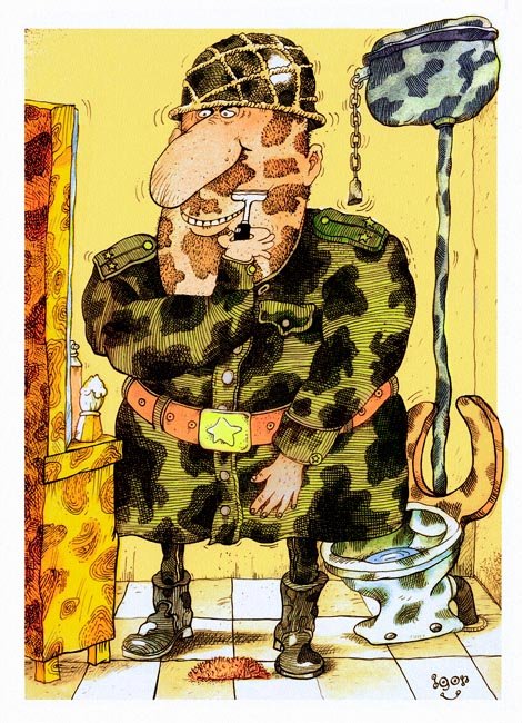 Карикатуры Игоря Варченко