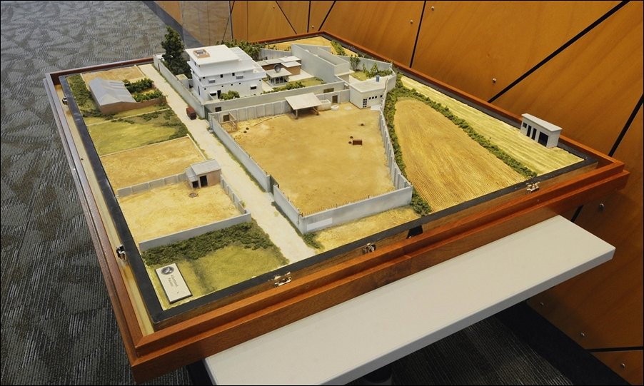 Макет последнего убежища Бин Ладена