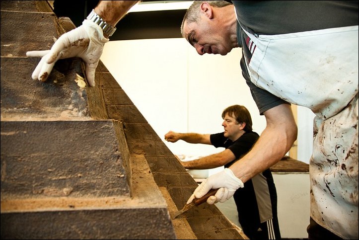 Шоколадная пирамида