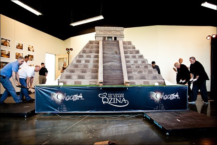 Шоколадная пирамида