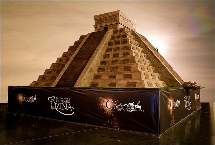 Шоколадная пирамида