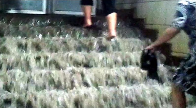 Киевское метро затопило