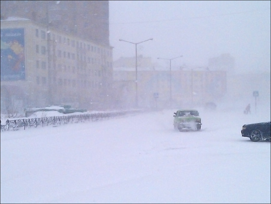 Середина мая в Норильске