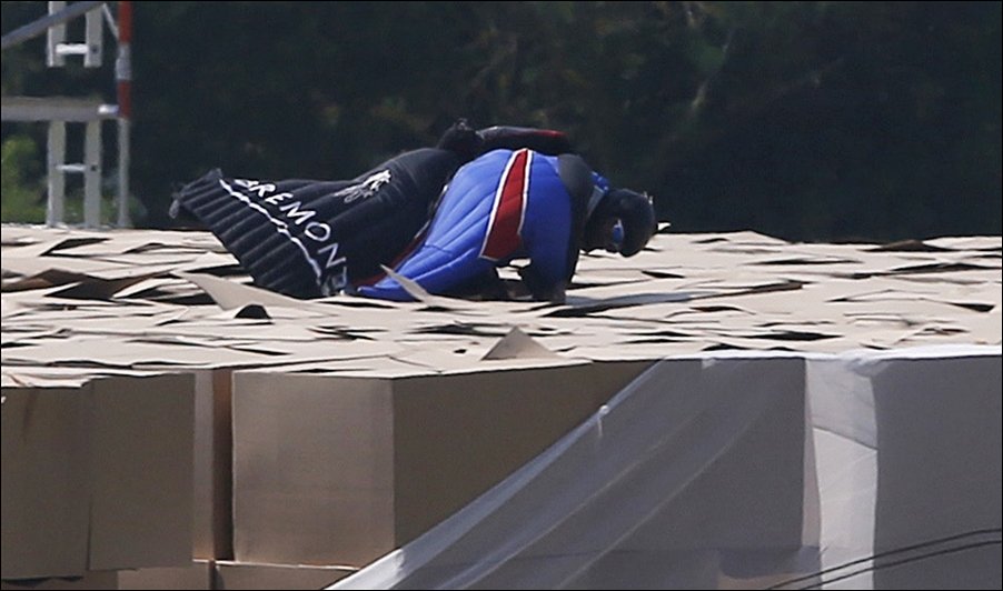 Прыжок с вертолета без парашюта