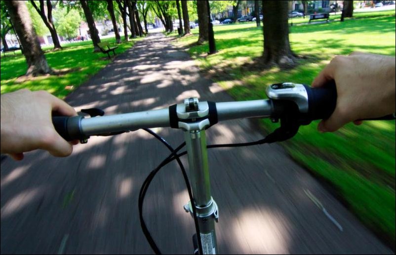 Вид с велосипеда