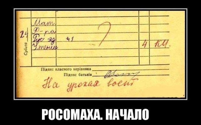 Записи из школьных дневников