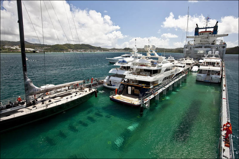 Перевозка яхт