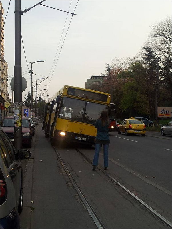 Автобусы и трамваи в Сербии