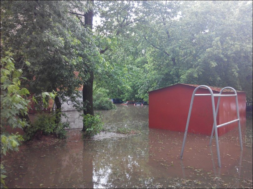 Наводнение в Смоленске