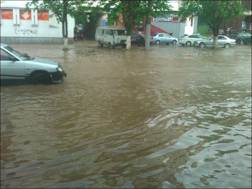 Наводнение в Смоленске