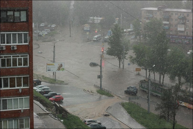 Наводнение в Смоленске